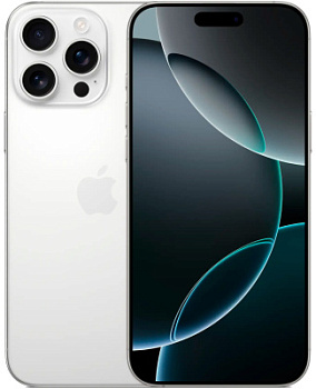 iPhone 16 Pro Max ESim  White Titanium 256gb б/у